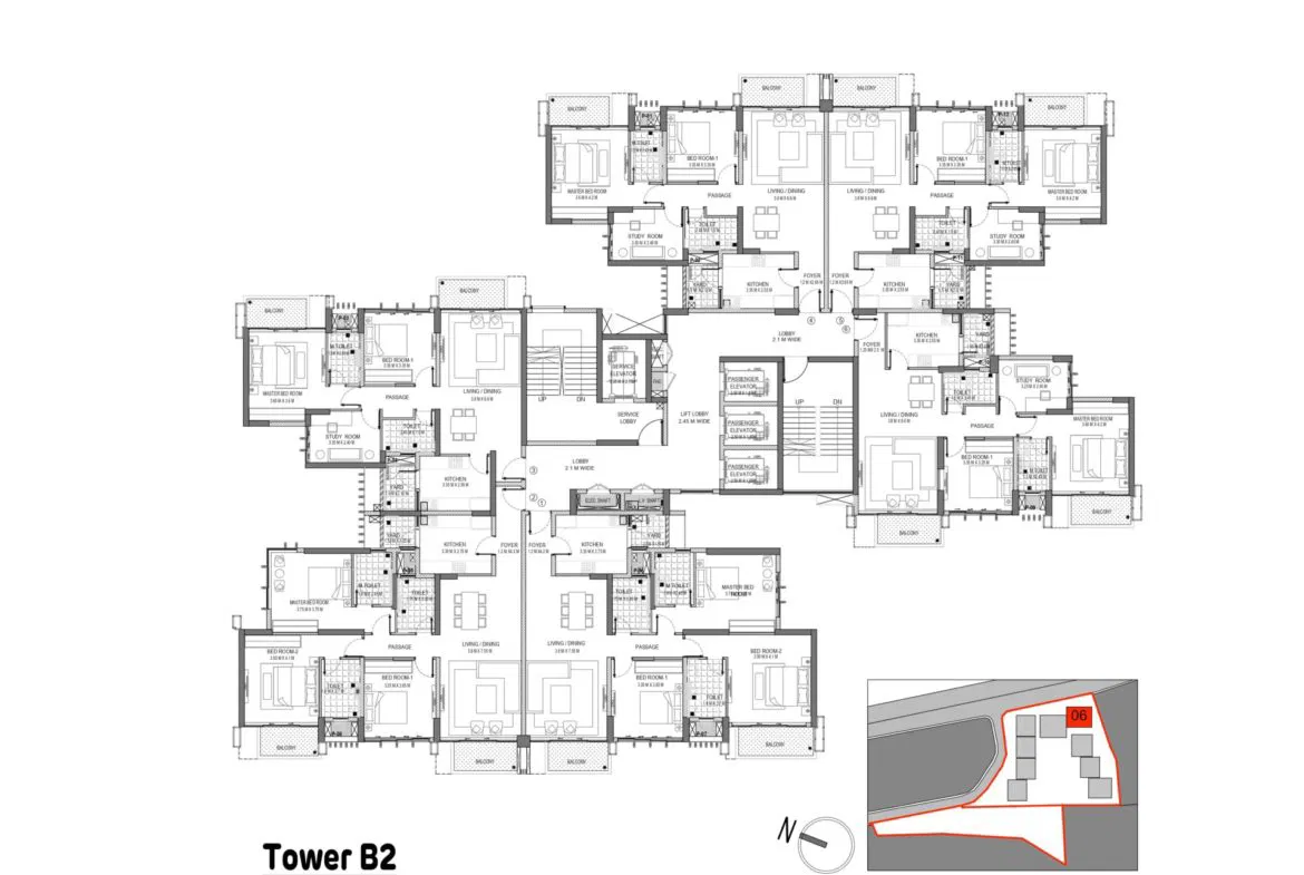 9 PBR Floor Plan B2